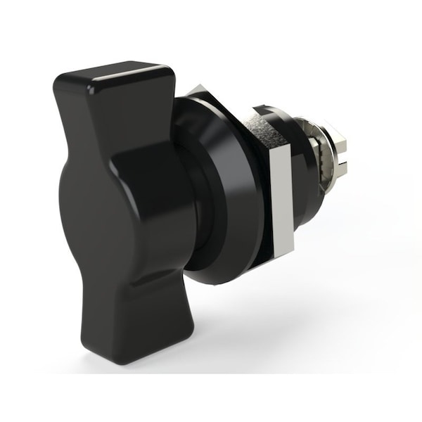 Quarter Turn Wing Knob, 6 in. H x 6 in. W x 6 in. L, 25 PK